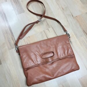 Cynthia Rowley‎ Faux Leather Convertible Crossbody Bag Clutch Handbag